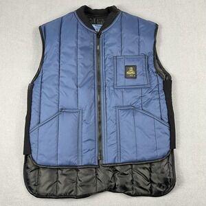 Blue Quilted Men's Vest
